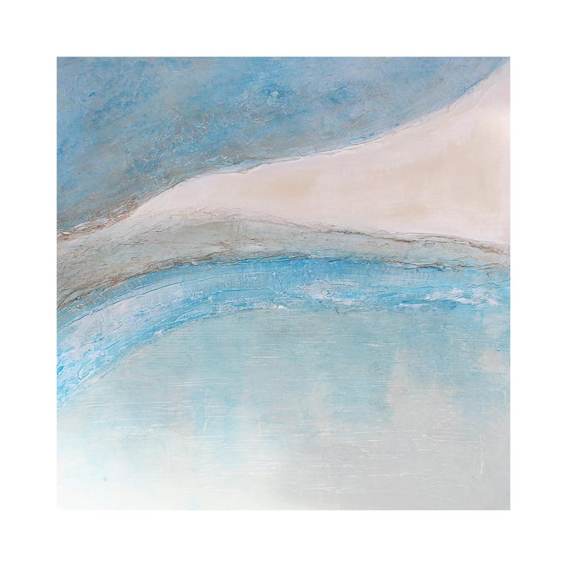 Beach by KR MOEHR - Wrapped Canvas Gallery-Wrapped Canvas Giclée, 30.48 cm H x 30.48 cm W