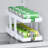 YouCopia RollDown Beverage Can Dispenser, Space-Saving 2-Tier Drink Organizer for Fridge Storage