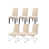 Polyester Blend - Beige Abstract