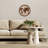 Kalene World Map Wall Clock