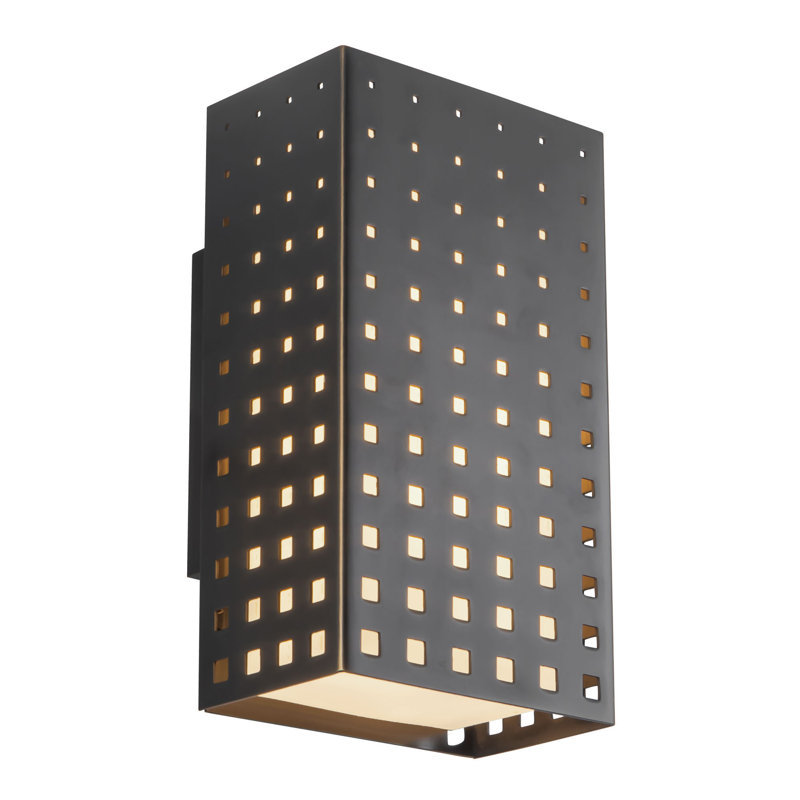 Astoria 9-in Urban Bronze dimmable LED Wall Sconce, Oil Rubbed Bronze