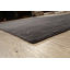 Tapis unique gris anthracite en laine nouée à la main nouvel âge 6 pi 4 po x 9 pi 10 po Rymill