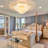 32" Modern 13 - Lights Crystal Flush Mount Lighting Dimmable