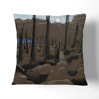 Sunrise Square Throw Cushion