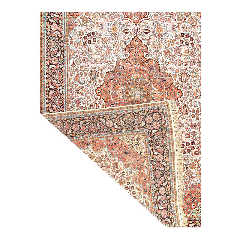 Kashmir Wool Oriental Indoor Rug