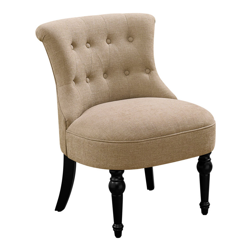 Upholstered Side Chair, Brown