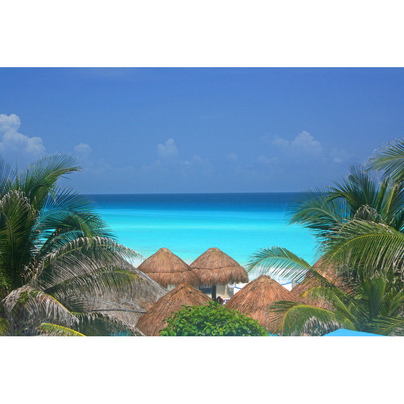 Caraïbes, photographie sur toile tendue, L 48 po x H 32 po