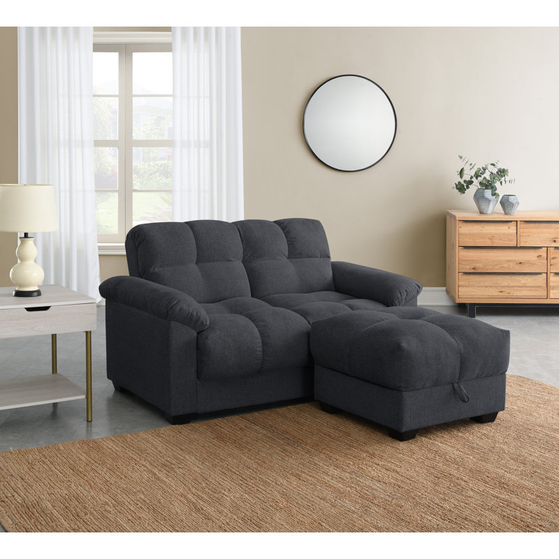 Rynleigh 2 - Piece Living Room Set, Dark Grey