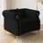  40.9'' Elegant Comfort Velvet Upholstered Armchair with Tufted Design-115837029