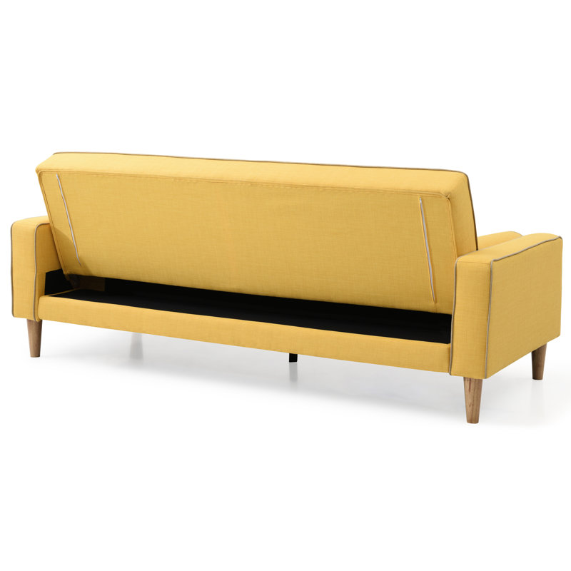 Lit G834a-s, jaune, qualités remplies de mousse, lit texturé G834a-s, surface