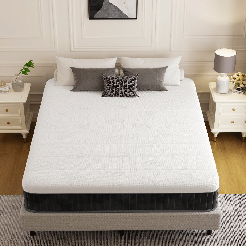 Medium Hybrid  Mattress With Pressure Relief, 12, Queen