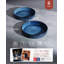 Stoneware Pasta Bowl Set (Set of 6)-409408490