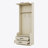 4-in-1 Detachable Hall Tree with Storage and 7 Hooks, Multiple Functions Hallway Coat Rack with Storage Drawers and Cabinet, Shoe Bench for Entryway Hallway-1003048676