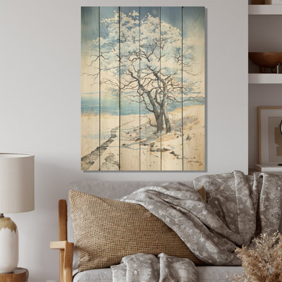 Érable Whisper Tree - érable sur bois, art sur bois de pin naturel