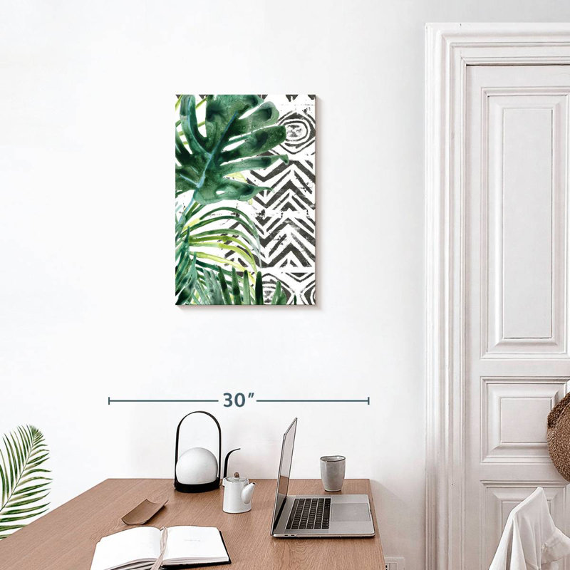 Harnek Palm Pattern II, 24" H x 16" W
