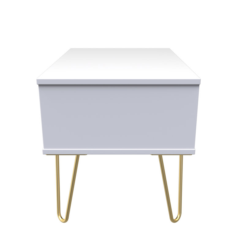 Beranda 1 Drawer Midi Chest (Ready Assembled), Kobe Pink/White