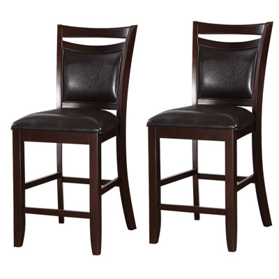 Holmgren Faux Leather Upholstered Side Chair
