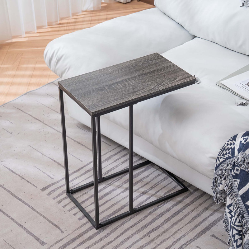 Table d'appoint C, Noir, Gris