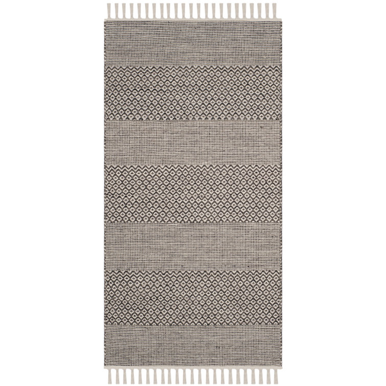 Bester Hand Woven Cotton Striped Rug
