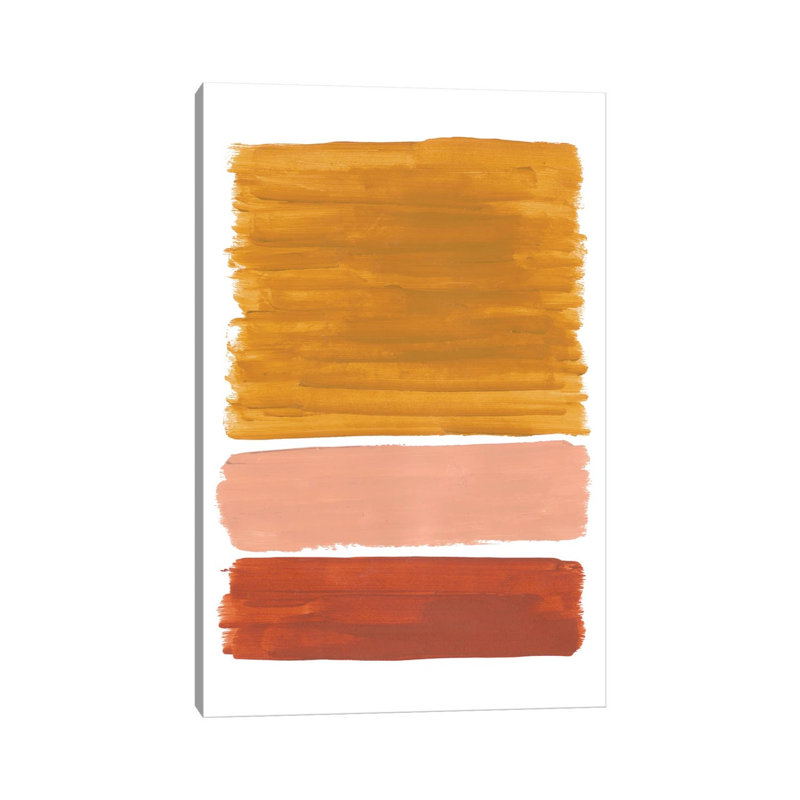 Earthy Rothko Remake by EnShape - Wrapped Canvas Gallery-Wrapped Canvas Giclée, 20.32 cm H x 30.48 cm W