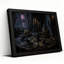 " Tarot Cards And Candles With Moonlit Sea Halloween " Painting Print-2045390136