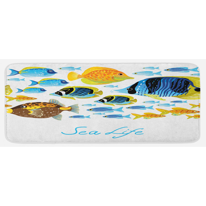 Tapis de cuisine fish