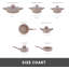 Karaca Biogranite 12-Piece Non-Stick Cookware Set, Rose