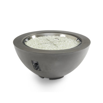 Cove Round Concrete Smokeless Fire Pit Table
