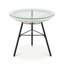 Table d'appoint en osier synthétique NUSA