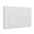Modern Hall Stand, White, 124.0 x 82.7 x 13.8 inches | 100% Melamine Coated Particle Board, Thickness: 0.7 inches | Stylish & Functional Storage Solution for Entryways, Elegant Solid Color Design