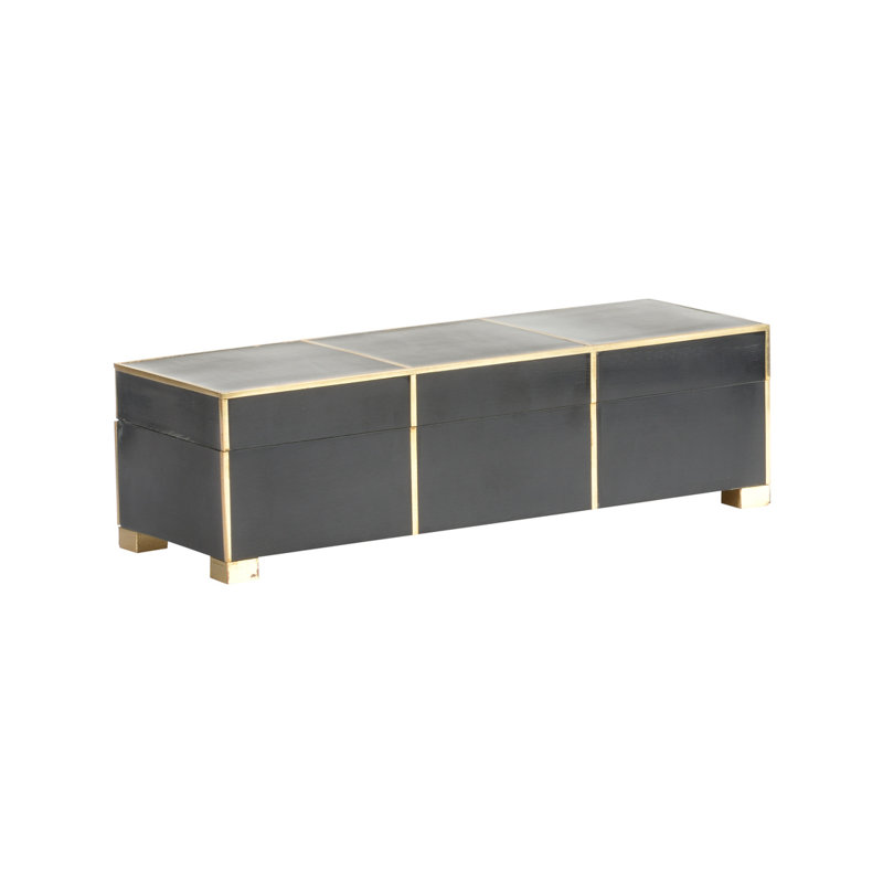 Tate Box - Cream, Black