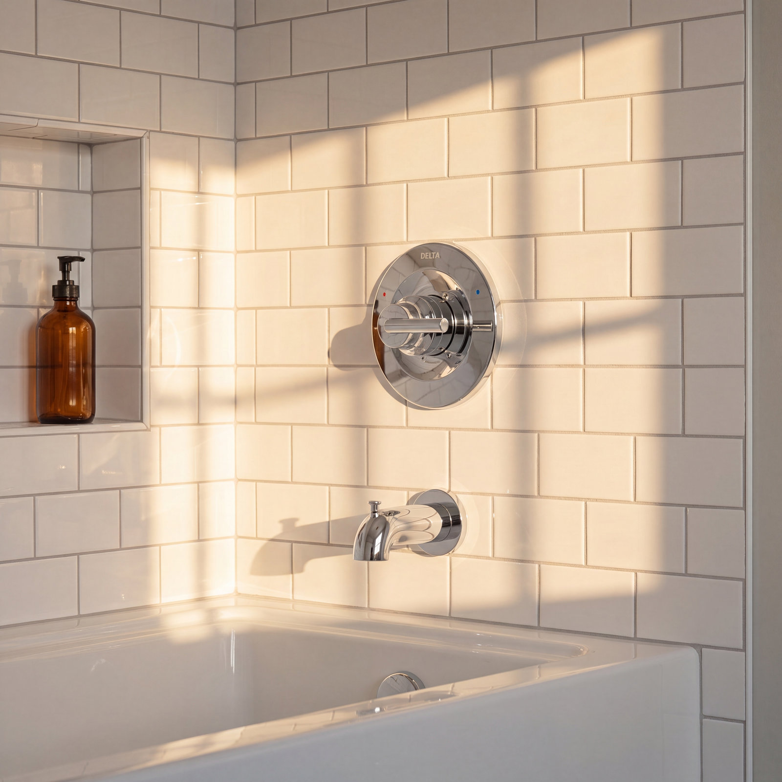 Trinsic Wall-Mounted Tub Filler, Chrome