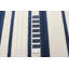 Ensemble de tapis rayés bleu / ivoire-612858106