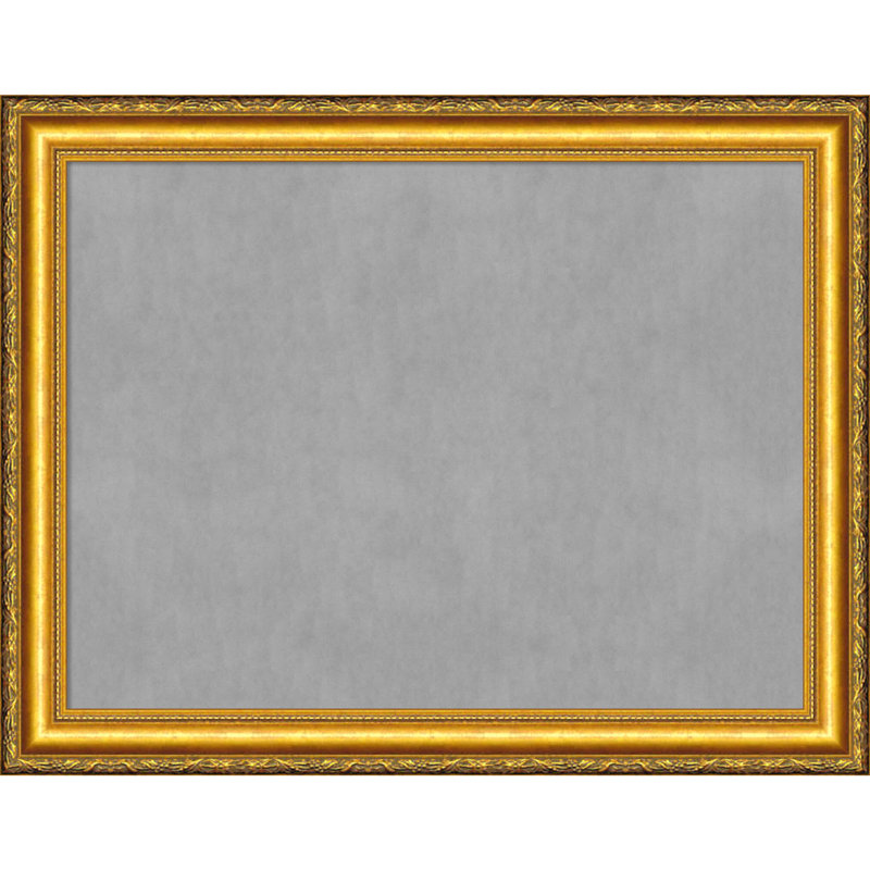 Tableau magnétique encadré doré Colonial, H 22 po x l 28 po