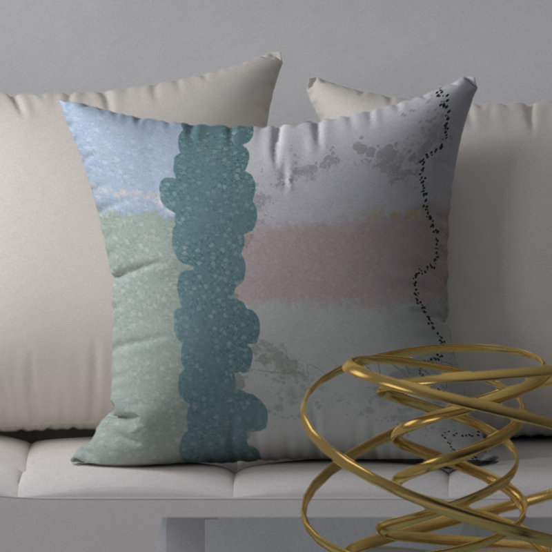 Housse de coussin décorative carrée et insert de Victor attraction, 20 po X 20 po