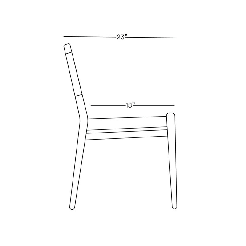 Chontales Dining Chair, Natural San Geronimo, Natural