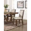 Chaises d'appoint style transitionnel 2 pièces