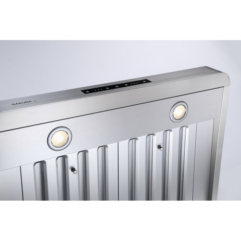 Hotte sous un meuble à conduit 36 pouces 1100 CFM en acier inoxydable