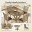 Pièces ensembles de table de salle à manger (doit inclure à la fois la table et la chaise), cuisine de ferme en bois