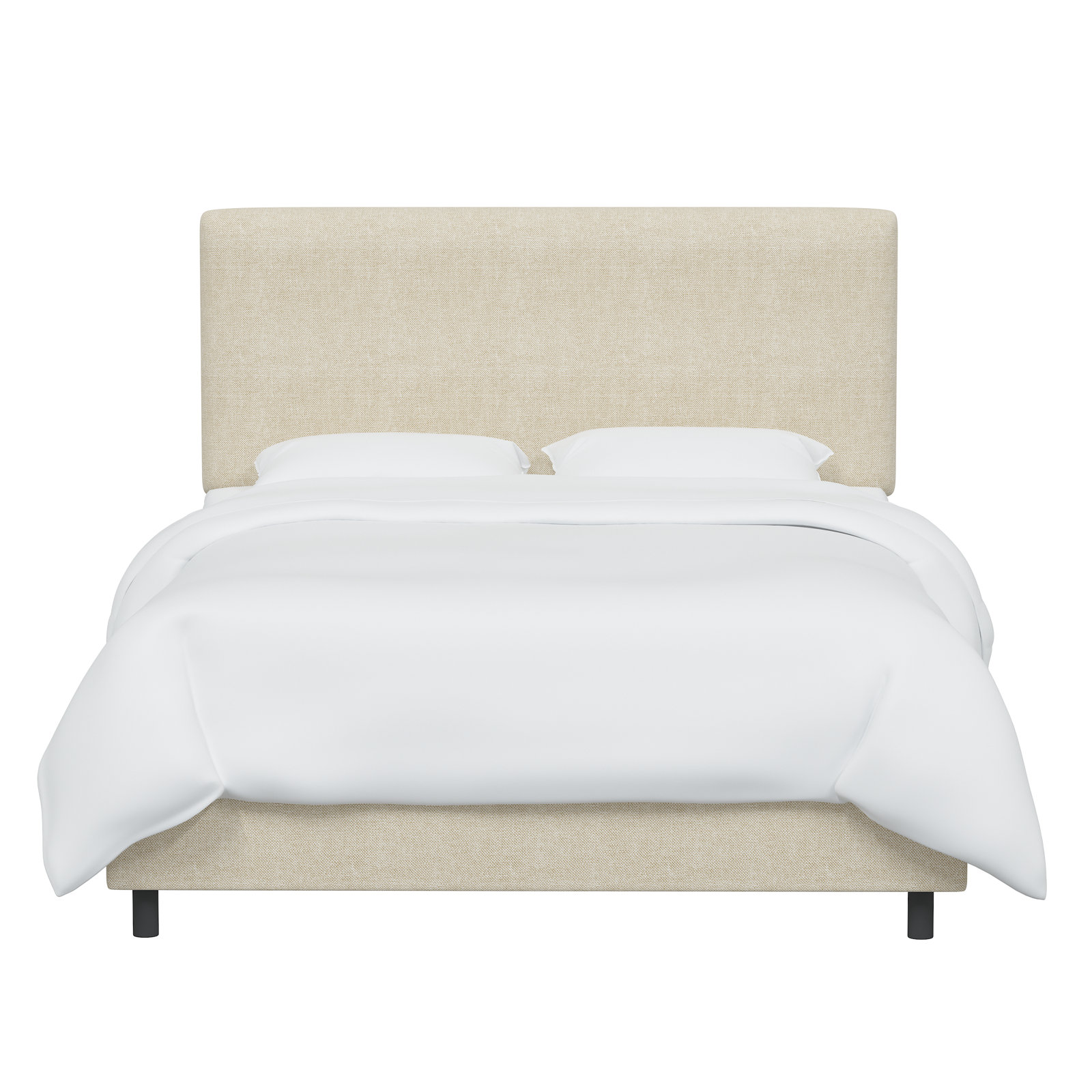 Eisley Upholstered Bed, Queen, Milsap Canvas Sustain® Tweed