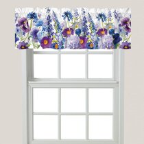 Floral Valances & Kitchen Curtains You'll Love
