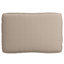  Ensemble de coussins de palette 2 pièces, tissu taupe Oxford-1279768113