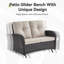 Fauteuil coulissant avec coussins Durtche-1822007197-1869150471