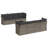 Vidaxl Garden Sofa Set Grey, Dark Grey