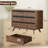 6-drawer Dresser 47.2"w Double Dresser Wide Dresser-1470194536