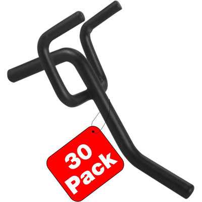 Pegboard Hooks Accessories - 30pcs 2inch Metal Peg Board Tool Hangers