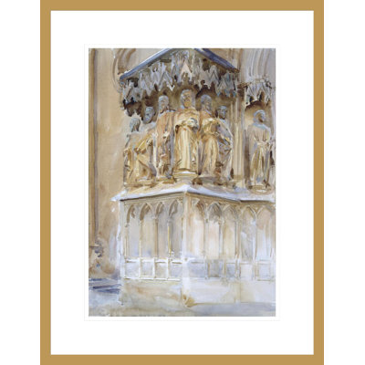«Tarragona» par John Singer Sargent, impression giclée sur cadre