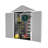 Campcraft Resin Storage Depot 6*5ft - Build, Waterproof, Rust & Proof, Large Storage, Hd Window Unit Quality Pp, Protected, Ample Clear Windows-118124193