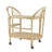 36x21x34" Rattan Trolly