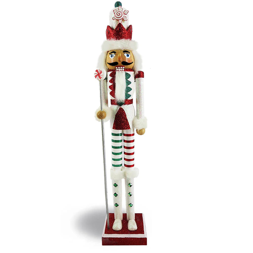 The Holiday Aisle® Candy Cane Nutcracker & Reviews Wayfair